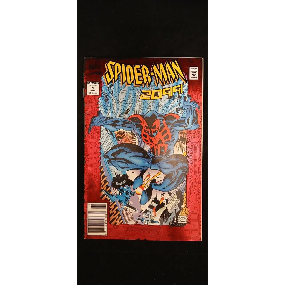 Spider-Man 2099 #1 1992 Newstand Foil Cover High Grade